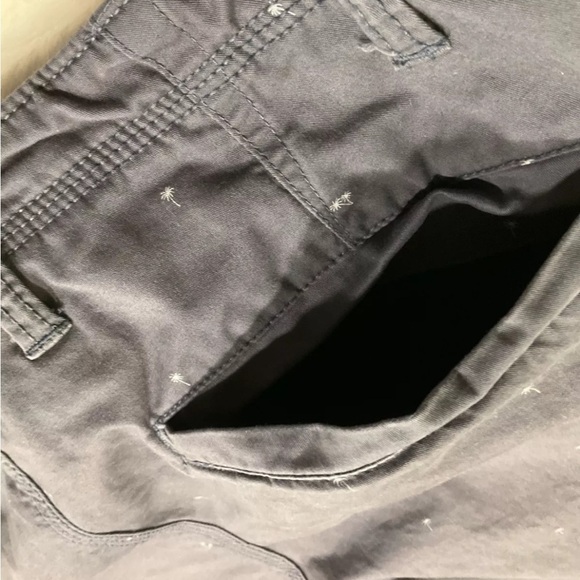 Pd&C Men’s Gray Palm Tree Shorts Size 34 - Picture 6 of 10